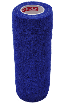 Bandaj elastic autoadeziv 15cm - Albastru